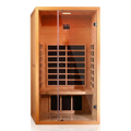 Home Infrared Sauna Built for Daily Recovery, Extendable Design, Low EMF, Hemlock Wood, LED Lights